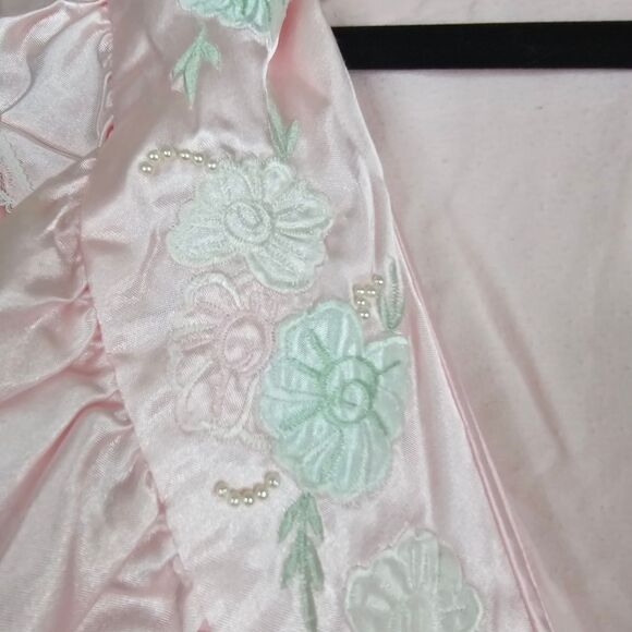Kathryn vintage pink robe size M - Picture 3 of 6